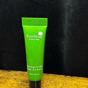 PureHeals Centella 80 Eye Cream 8ml Travel Size K Beauty Made in Korea